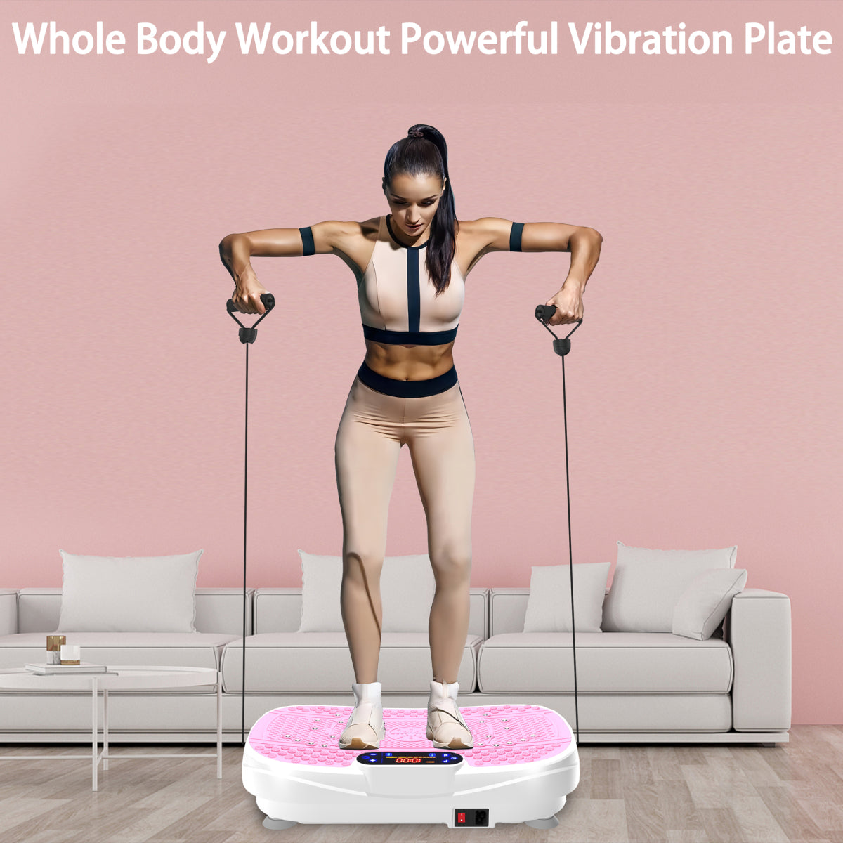 Vibration Plate Fitness Platform Exercise Machine