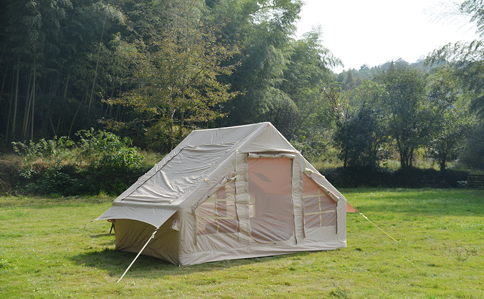 Inflatable Tents for Camping,Inflatable Tent,High Performance Inflatable Structure 4-6 Persons Waterproof Windproof Outdoor Tent,Glamping Tent,Blow up Tent,Inflatable Camping Tent