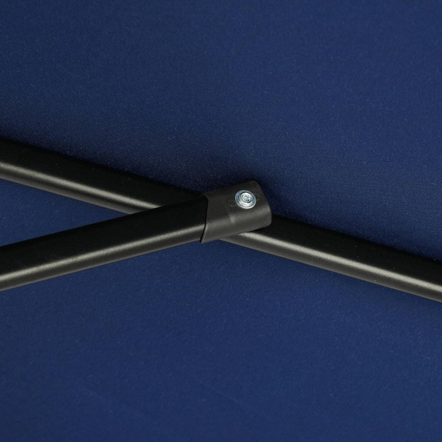 Blue Wave NU6828 Bistro 7.5-ft Hexagon Navy Blue-Polyester Canopy Market Umbrella