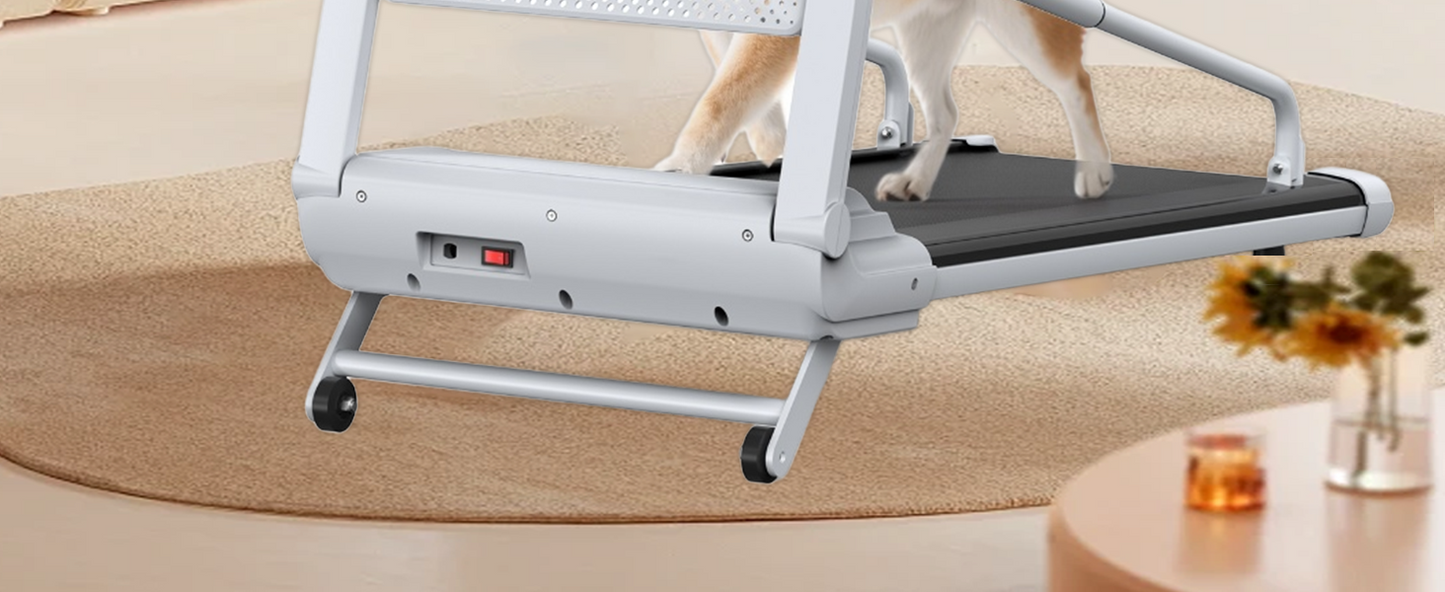Dog Treadmill for Small and Medium Dogs, Pet Running Machine, Dog Indoor Pacer Treadmill with Remote Control, Dog Pacer Training Pad with LCD Display Screen and Remote