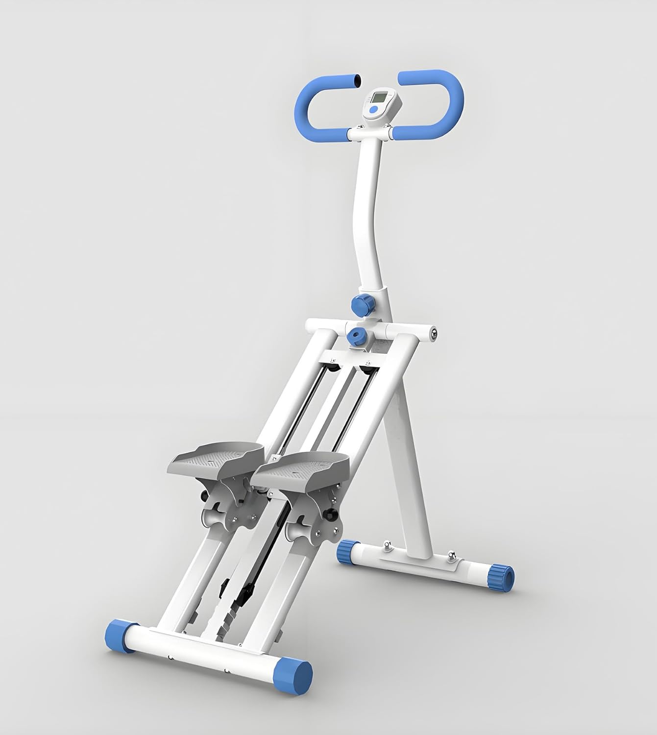Stair Stepper with Resistance Home-Upgrade Vertical Climber Workout Machine for Full-Body Exercise Climber Fitness Equipment with Stable Frame Adjustable Handlebar