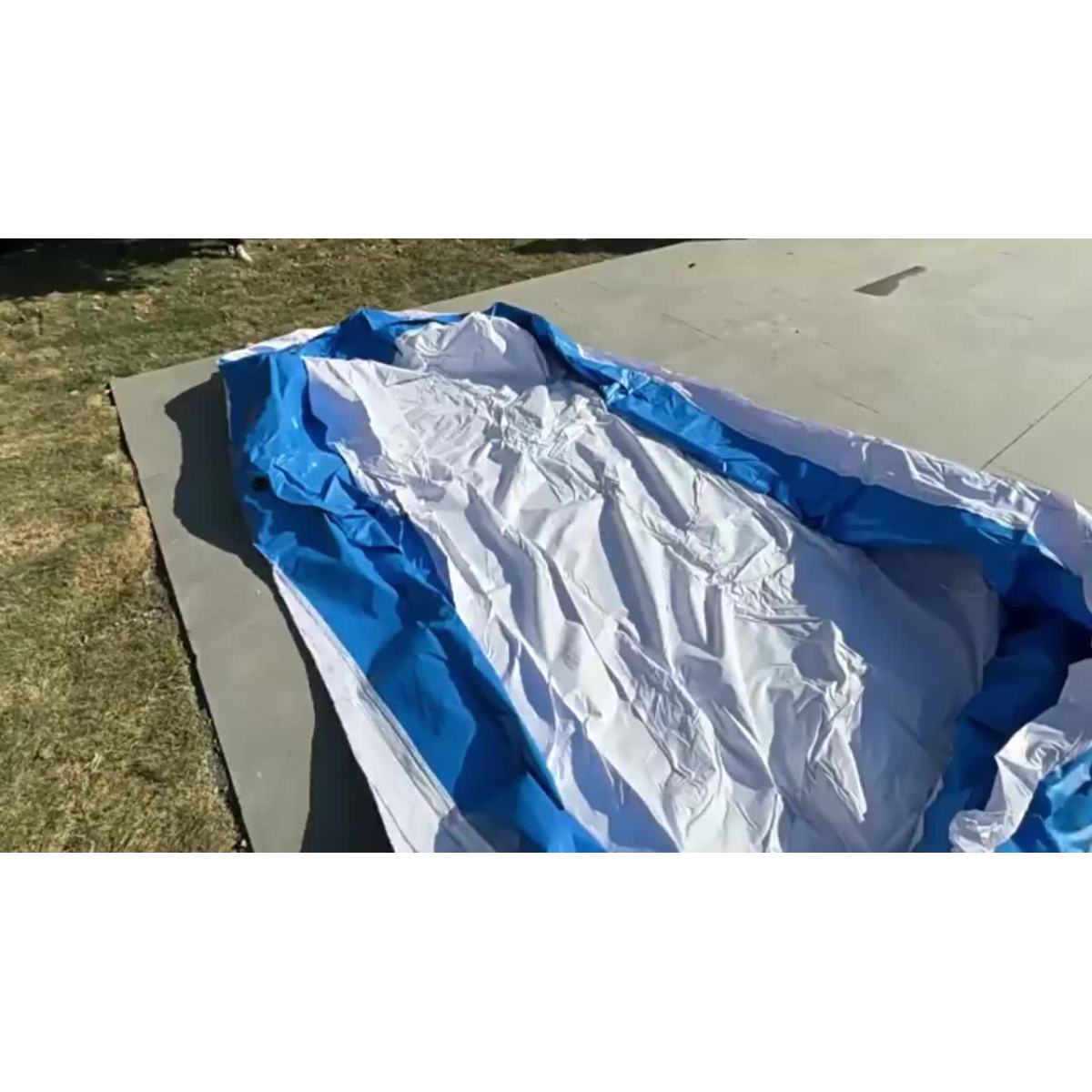 Inflatable swimming pool305*76 butterfly inflatable coil mesh pool