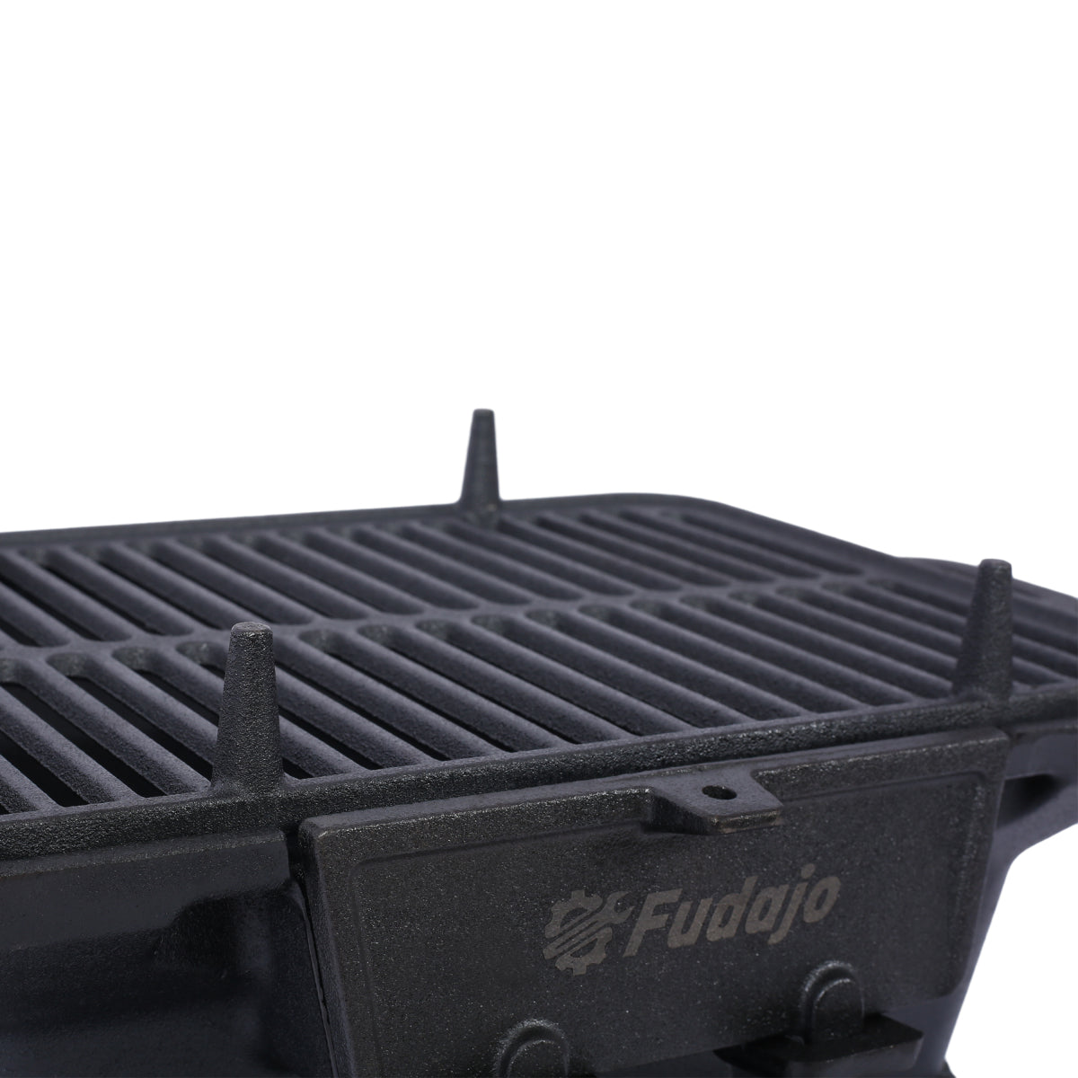 Oval Cast Iron Grill Outdoor, Portable Charcoal Grill and Tabletop Cast Iron Skillet - 100% Cast Iron, Enameled, Durable, Small Charcoal Grill, Camping Stove, Hibachi Grill