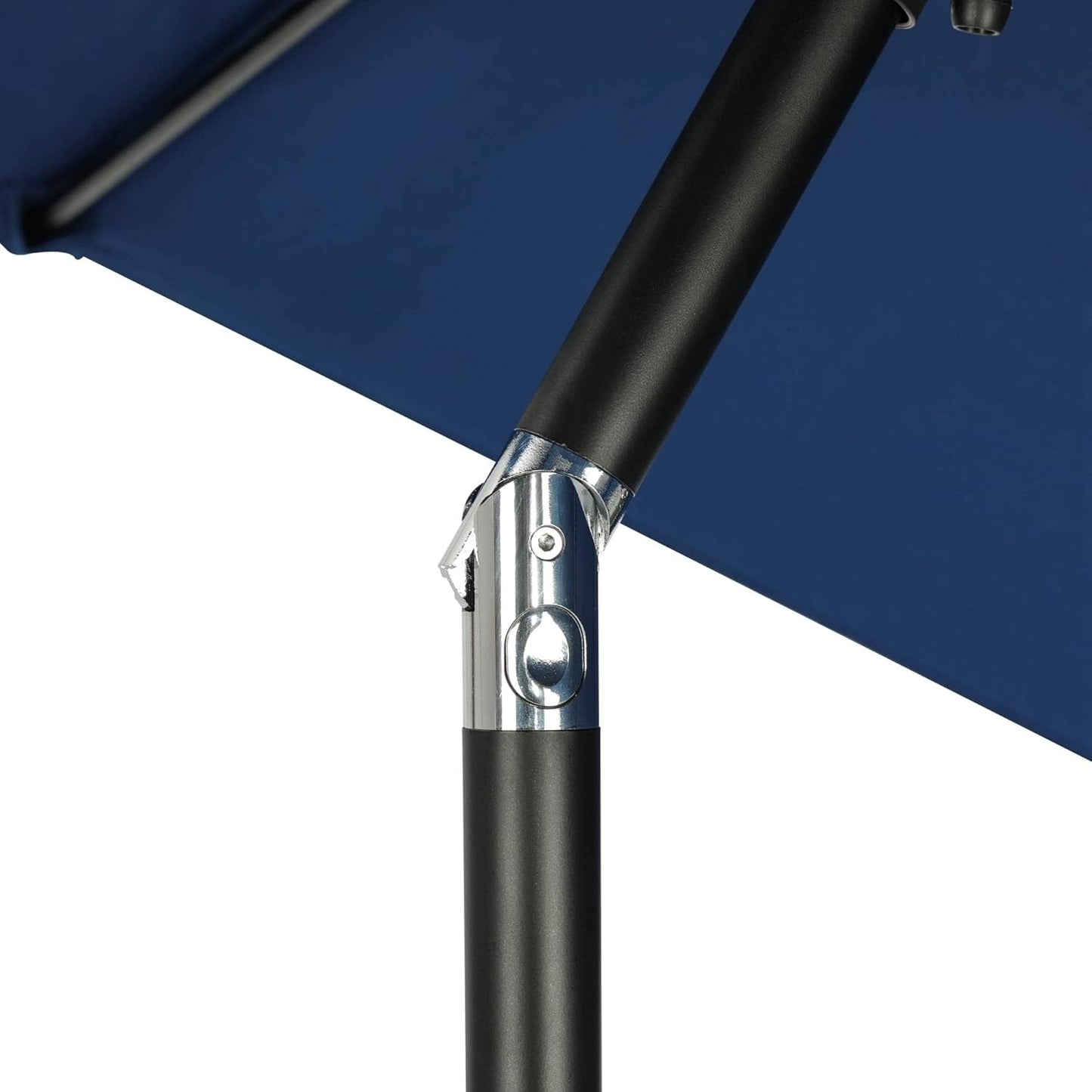 Blue Wave NU6828 Bistro 7.5-ft Hexagon Navy Blue-Polyester Canopy Market Umbrella