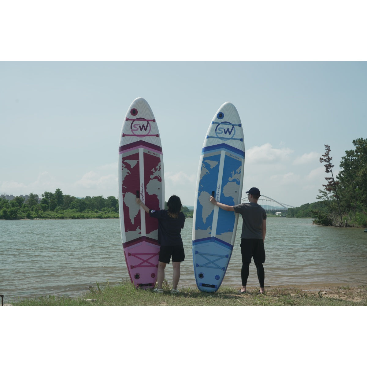 Inflatable Stand Up Paddle Board 11'x34"x6" With Accessories