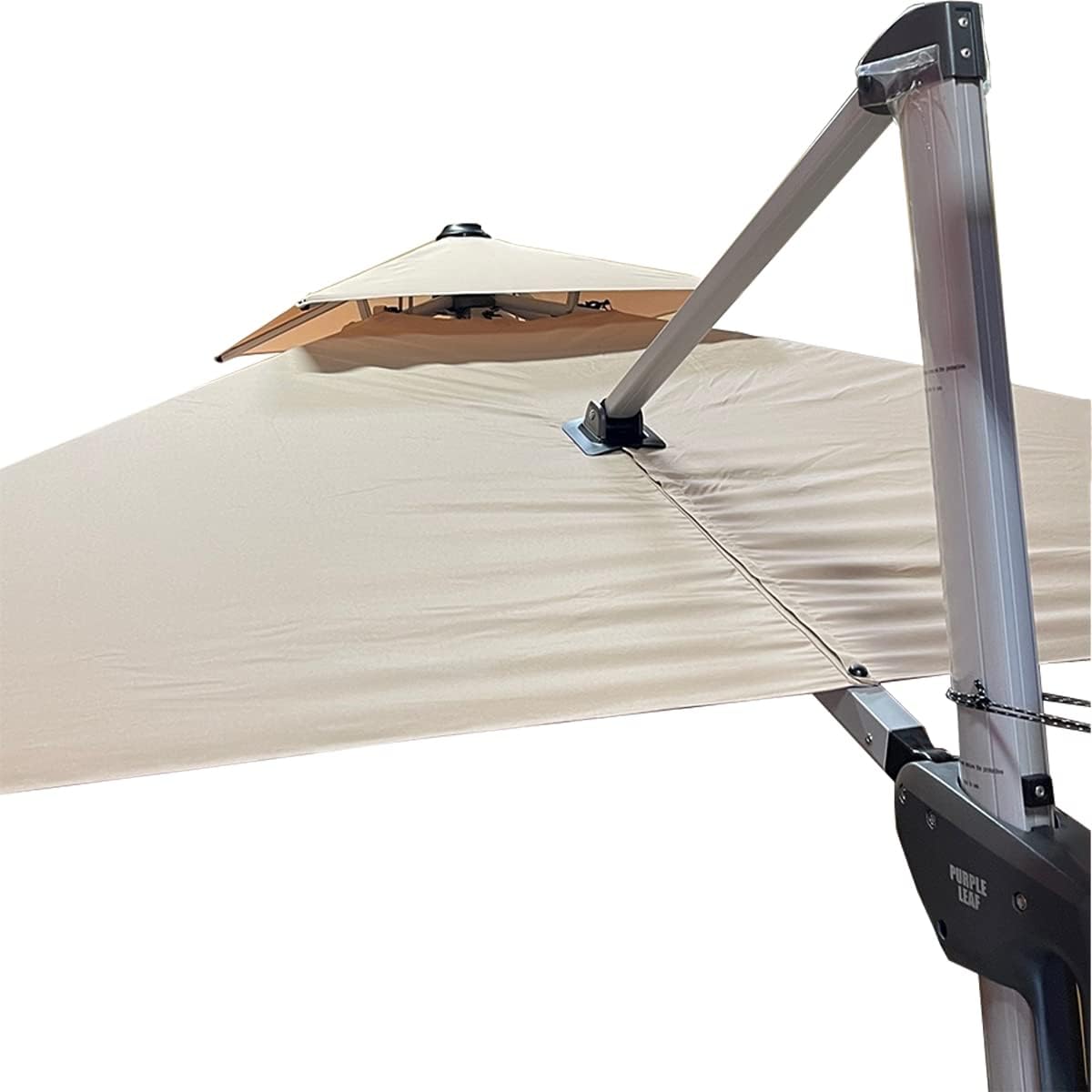 Garden Winds Replacement Canopy Top Cover Compatible with The Purple Leaf Square ZYLRS10 Umbrella - Riplock 500