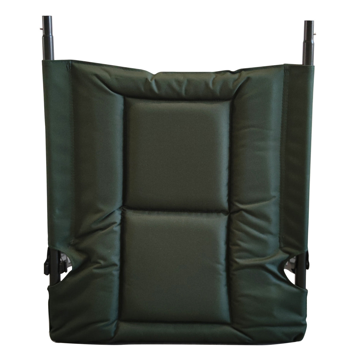 Camping Lounge Chair with Detachable Footrest, Portable Folding Reclining Camping Chair with Adjustable backrest for Indoor and Outdoor Camping Beach Hiking Fishing, Green+black    RR