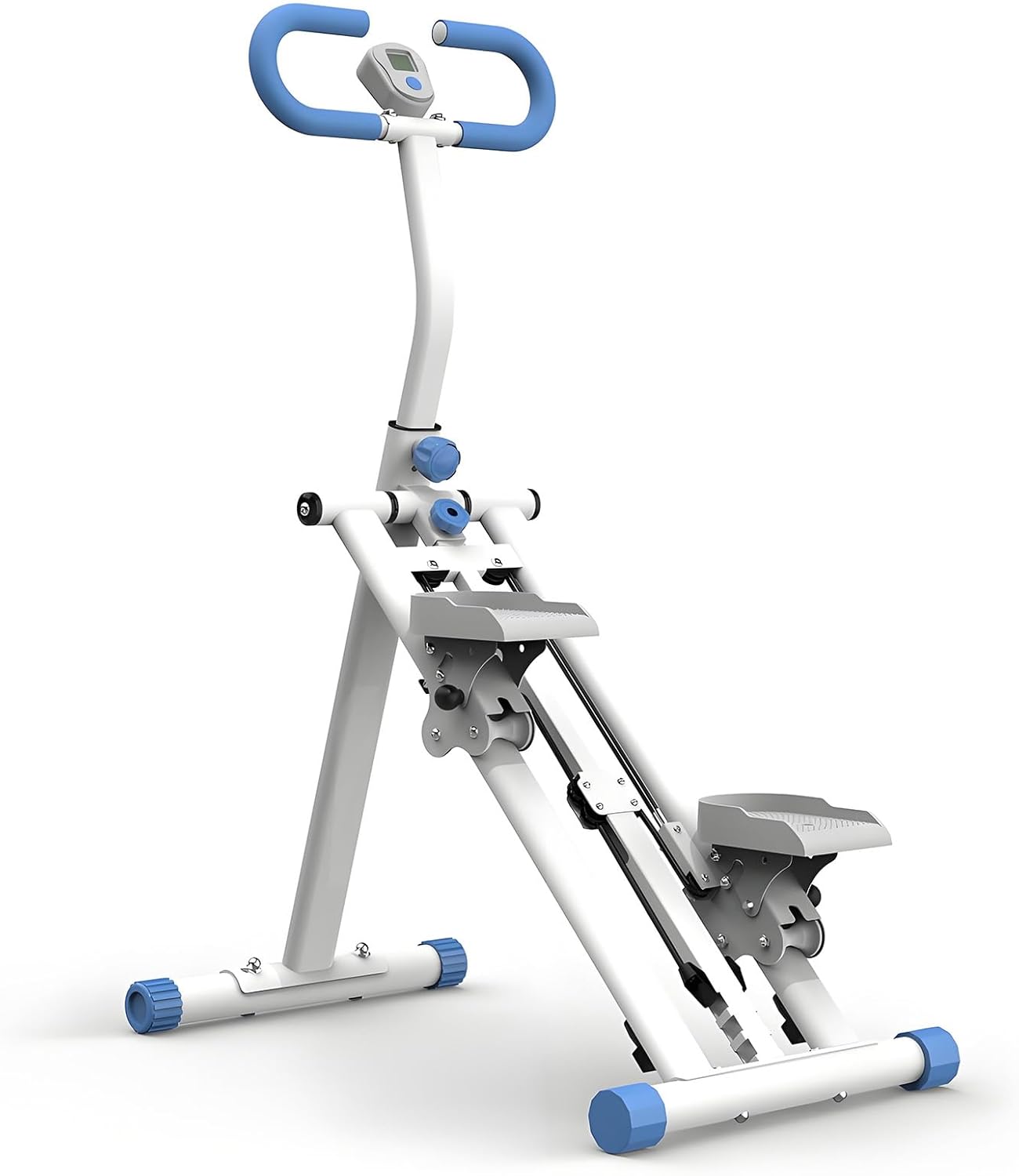 Stair Stepper with Resistance Home-Upgrade Vertical Climber Workout Machine for Full-Body Exercise Climber Fitness Equipment with Stable Frame Adjustable Handlebar