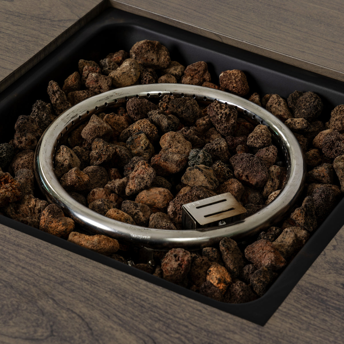 54_inch  Iron Fire Pit with Ice Bucket Design
