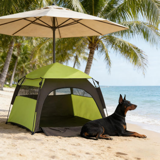 Portable Pet Camping Tent,Pop Up Dog Tent