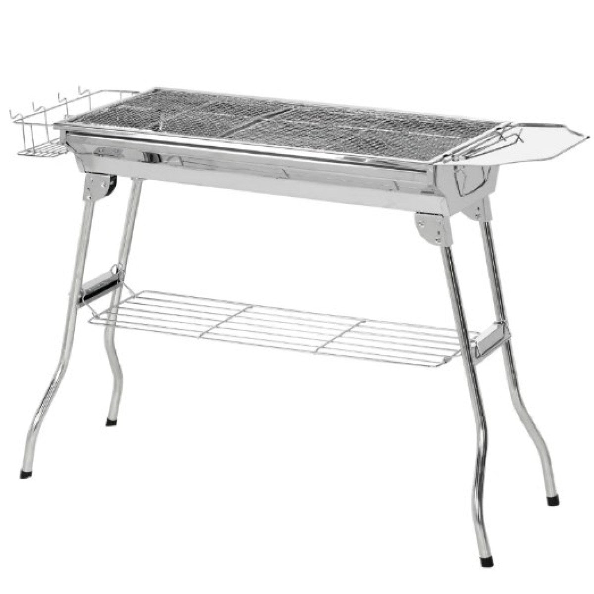 Folding Charcoal BBQ Grill,Portable Charcoal Barbecue Grill,Camp Picnic Cooker